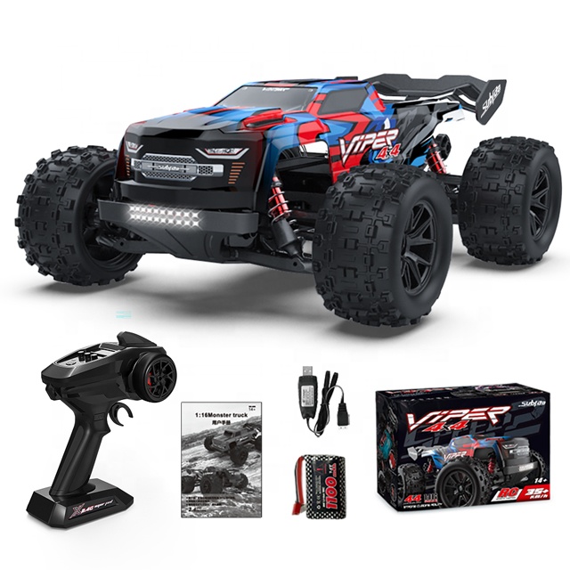 Qilong Radio Control Toys Car 35km/h Carros De Control Remoto 4x4 High Speed Off Road Remote Control Car 1/16 4wd Fastest Rc Car 